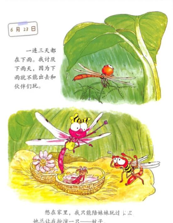 绘本故事｜《蜻蜓的日记》