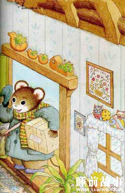 绘本故事《远方寄来的生日礼物》