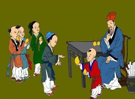 孔融让梨的故事