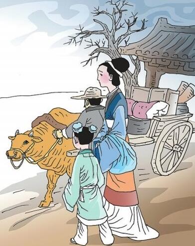 孟母三迁的故事