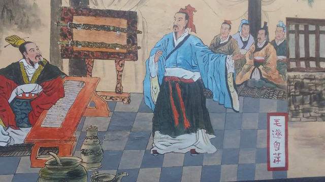 毛遂是谁的门客