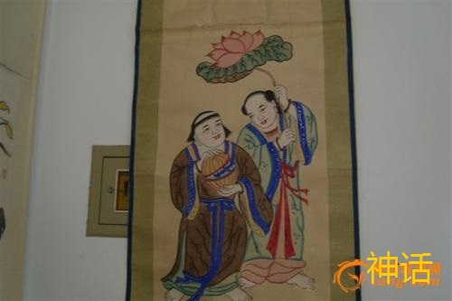 主婚姻的和合二仙