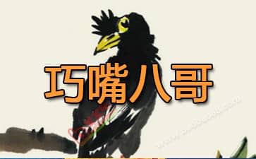 巧嘴八哥的故事