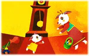 图文故事:大灰狼和七只小羊