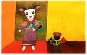 图文故事:大灰狼和七只小羊