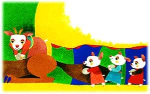 图文故事:大灰狼和七只小羊