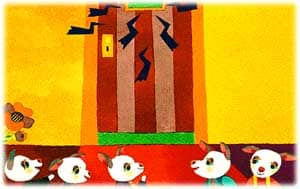 图文故事:大灰狼和七只小羊