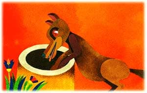 图文故事:大灰狼和七只小羊