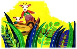 图文故事:大灰狼和七只小羊